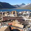 Abfall in Grönland